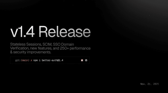 Better Auth 1.4