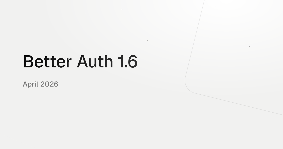 Better Auth 1.6