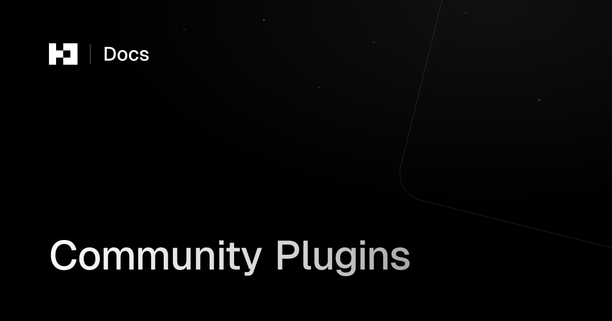Community Plugins | Better Auth