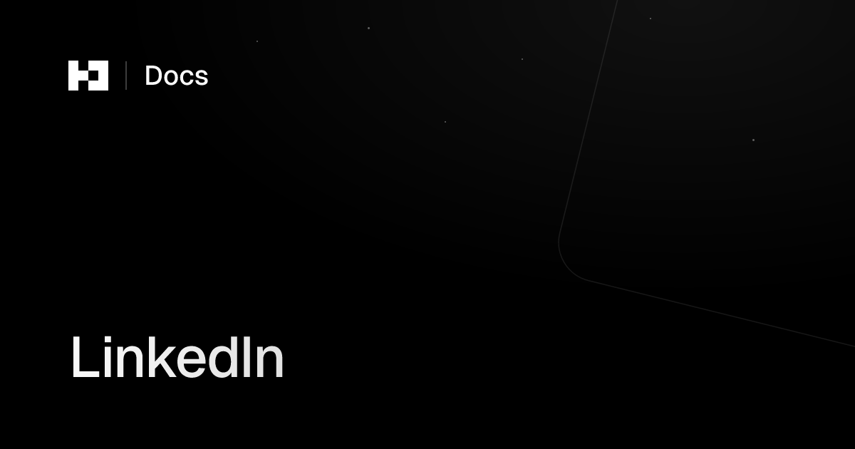 LinkedIn | Better Auth